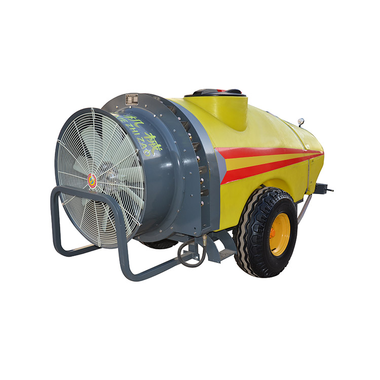 एयर ब्लास्ट ट्रैल्ड स्प्रेयर